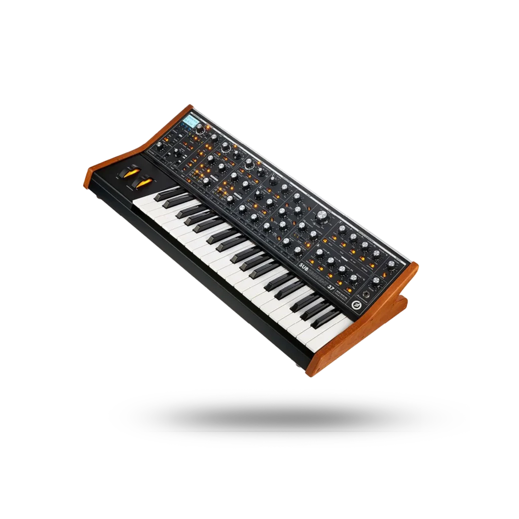 Synthesizer illustratie voor producer lessen in Ableton Live