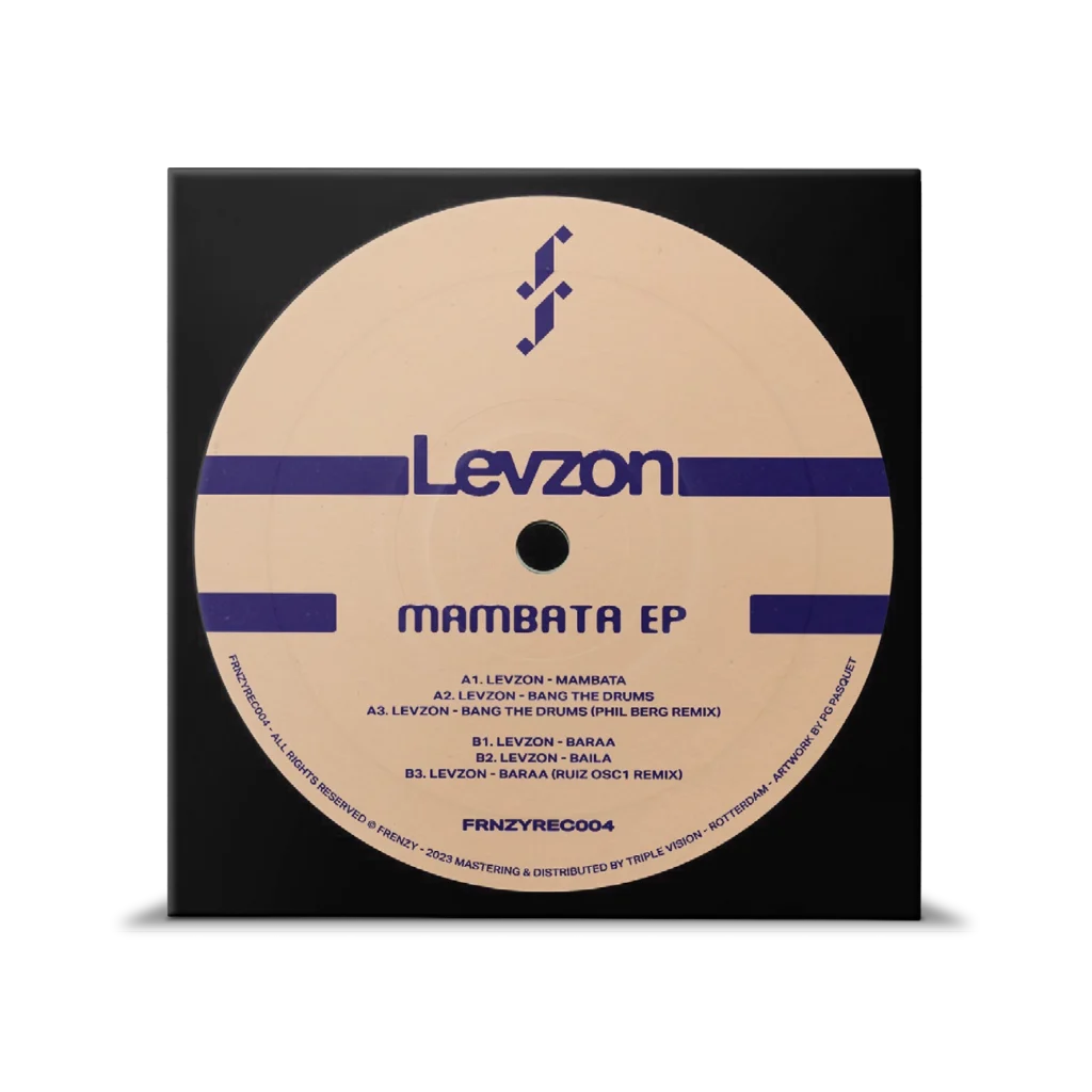 Levzon – Mambata EP coverart, gereleased op Frenzy Amsterdam